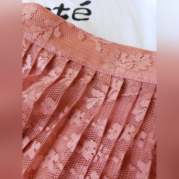 Nwt Anthropologie Maeve Brighton Tiered Lace Ombre Midi Skirt - Picture 3 of 16